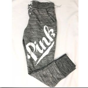 Victoria's Secret PINK Heather Gray Lounge Pants